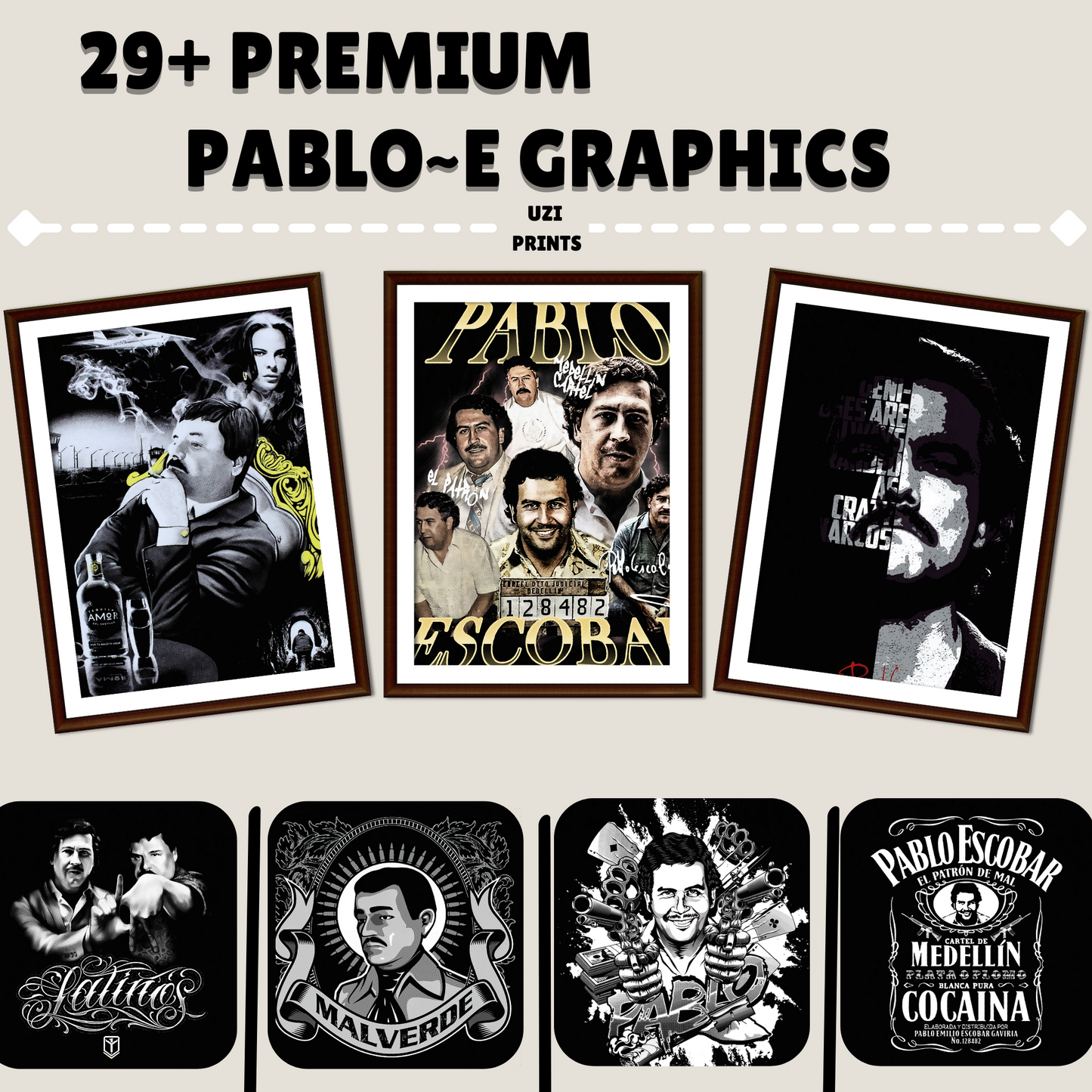 Ultra Premium PABLO ESCOBAR Graphics