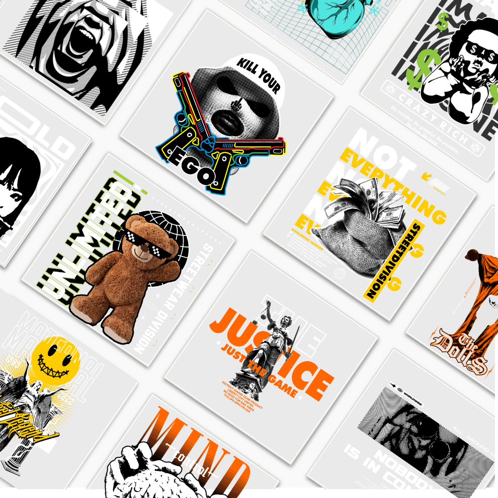 10K+Premium Streetwear Graphic Bundle